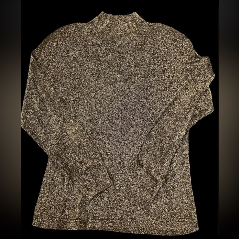 Kenar Gold metallic long sleeve top